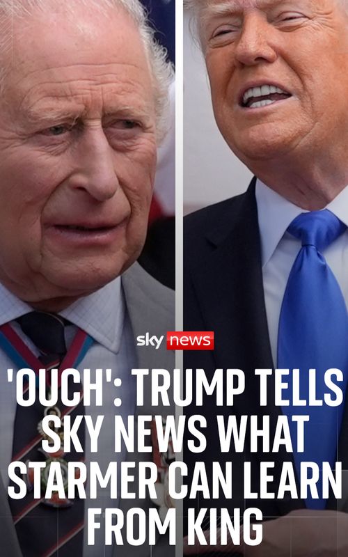 Sky's Mark Stone evaluates the success of the King's state visit to the US – and asks Donald Trump himself if his relationship with Sir Keir Starmer will improve #donaldtrump #keirstarmer #kingcharles