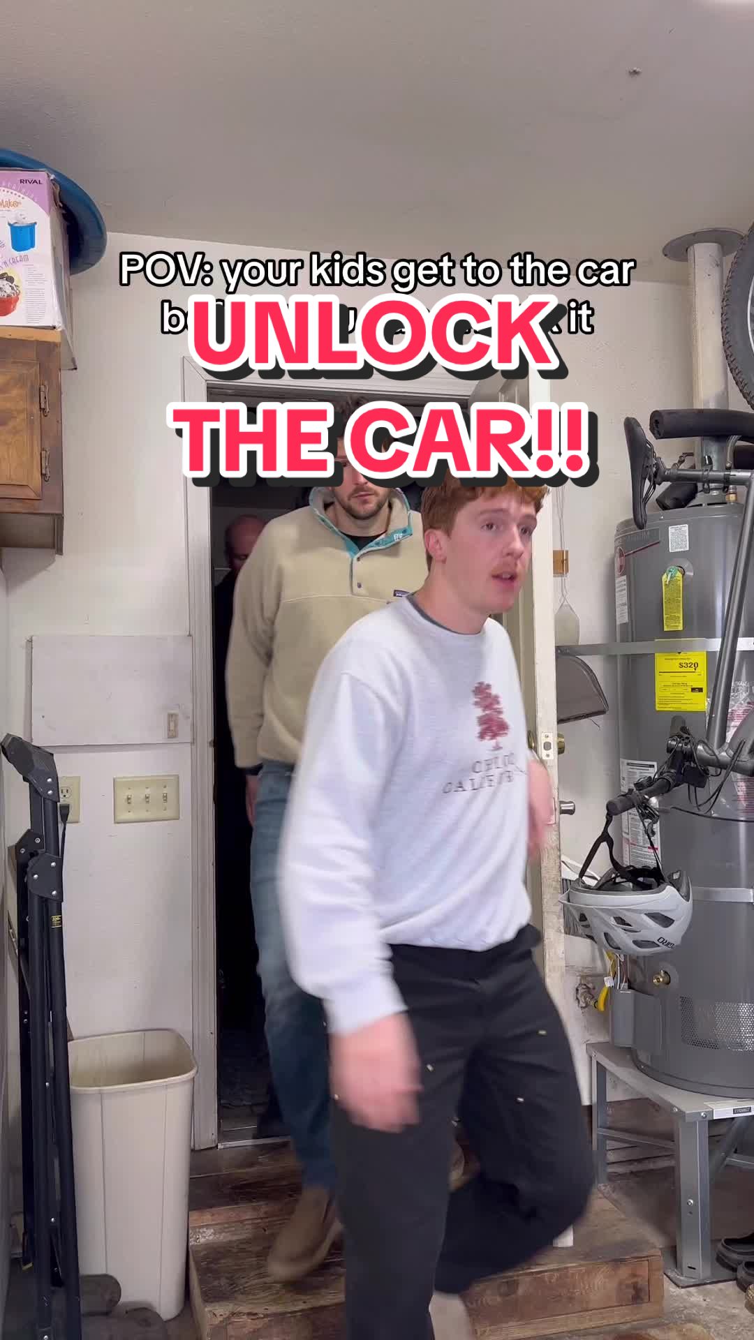 Gotta be quicker than that #fyp #kids #locked #children #parents #parenting 