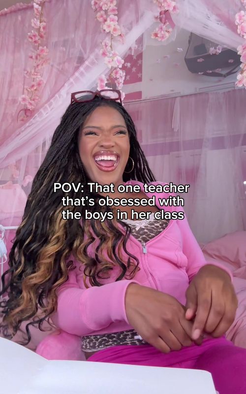 that one teacher that’s obsessed with the boys in her class 😭 #fyp #pov #teacher #school #relatable 