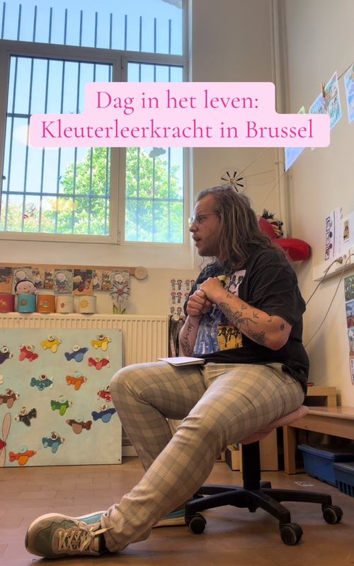 Dag in het leven: kleuterleerkracht in Brussel  #fyp #voorjou #dayinmylifevlog #teachersoftiktok #dagvlog 