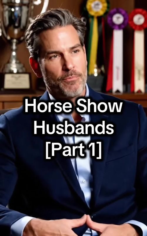 Horse Show Husbands: A documentary series. We’re confused, and we didn’t sign up for this. [Part 1] #equestrian #horseshow #usef #aqha #hunterjumper 