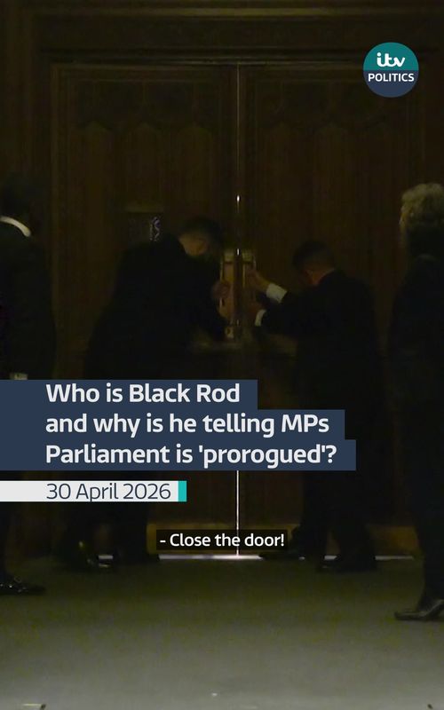 Reporter Lewis Denison explains the prorogation of Parliament ceremony #politics @ITV News 
