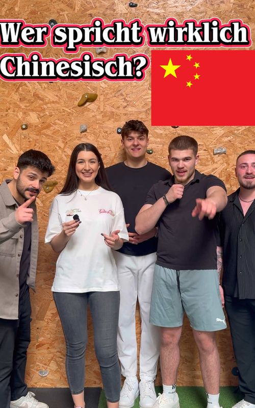 Wer spricht wirklich Chinesisch🇨🇳?  Mit @Nico @antonakkis @Eren @ILO  #china #chinese #language #learning #education 