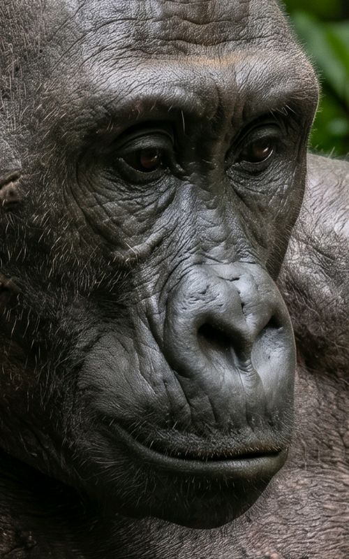 Dr.Moro: Unexpected Jungle Encounter: Gorilla Meets European Spoonbill 🦍🪽 A rare and unexpected wildlife moment deep in the jungle — a calm gorilla and a European spoonbill cross paths in an unusual close encounter. What starts as a quiet observation turns into a tense but fascinating interaction between two completely different worlds of nature. Captured in ultra-realistic documentary style, this moment feels like something straight out of a hidden ecosystem no one has ever seen before. #wildlife  #animals  #gorilla  #spoonbill  #doctormoro 