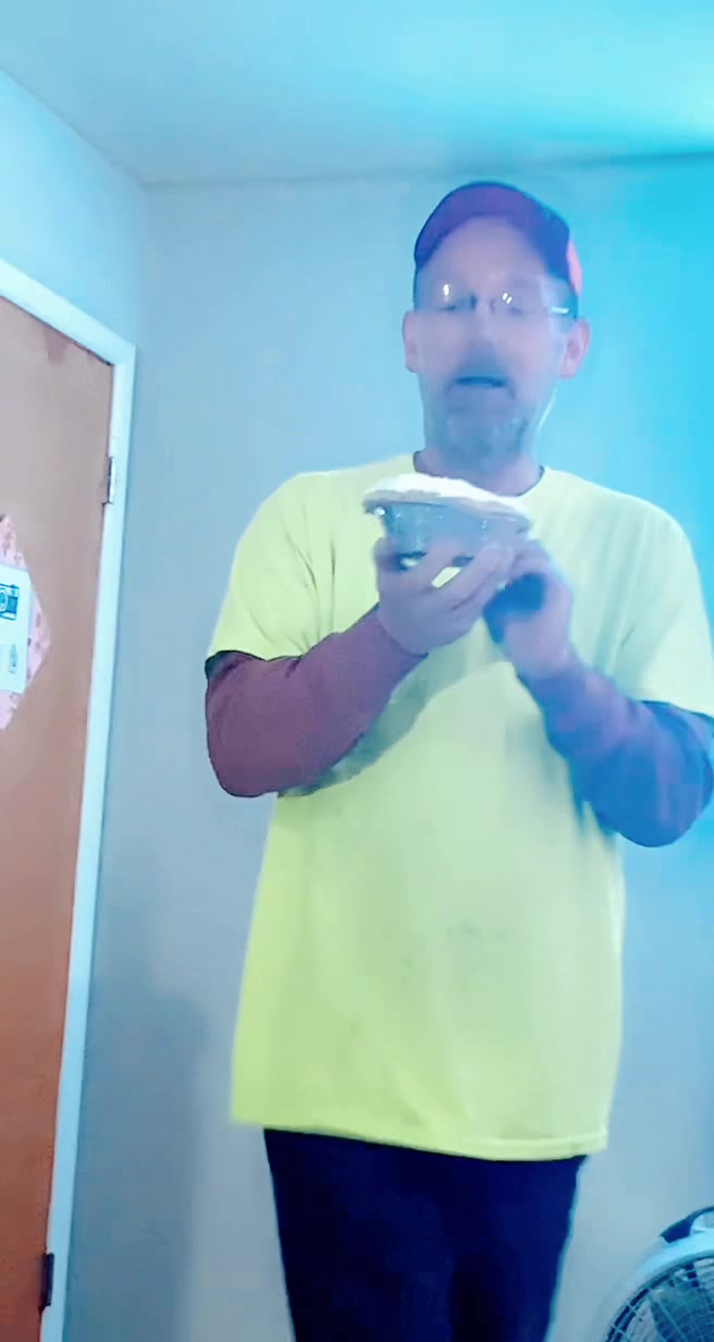 this was the saddest day ever i had to bring him his own pie the next day🥺 #TheRealPussinBoots #fypシ #dad 