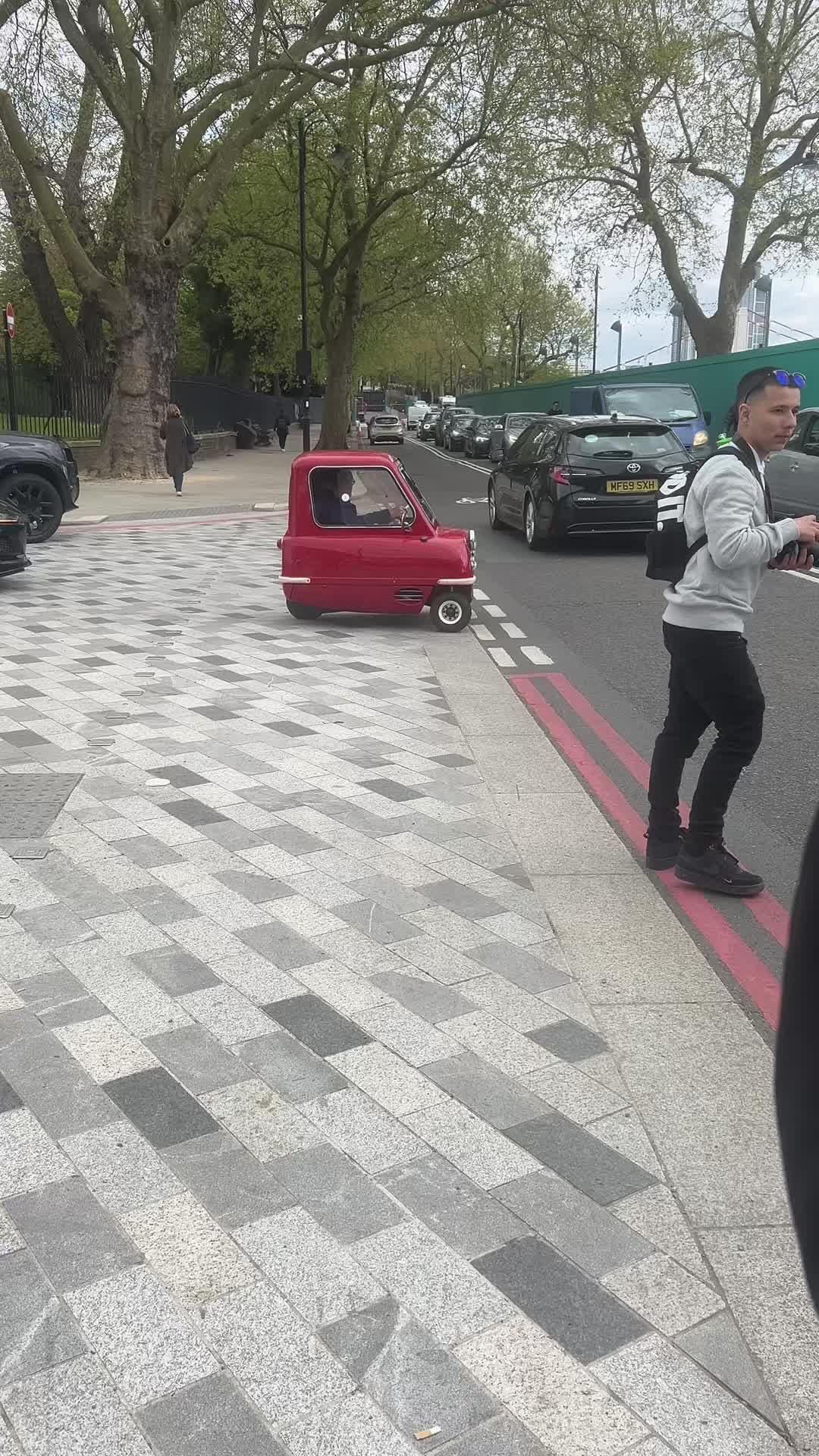 Peel p50 in london #fypシ #cars #trending #peel #p50 #forza #lma 