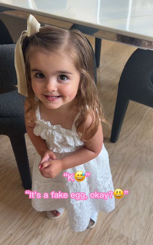 She was so confused😆 #cute#funny#family#baby#toddler 