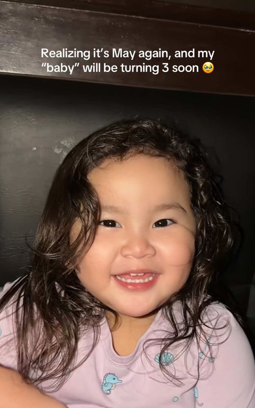 Time, please slow down.. I just blinked… and now my baby is almost 3 🥹 #toddlersoftiktok #May #Maybaby #toddler #fyp 
