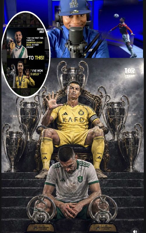 Ronaldo replied back to Merih Demiral I have 5 UCL in the post match interview after Al Nassr 2-0 Al Ahli , Ronaldo goal vs Al Ahli give the lead #footbal #fyp #huncho_baby #ronaldo #saudi 