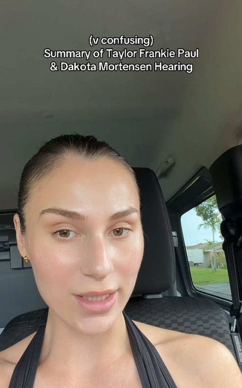 #taylorfrankiepaul #dakotamortensen #tmz #momtok 