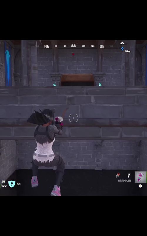 Somtimes the grappler just doesn’t work the way you want it too #fortnite #fortnitegirl #squidgame #fortnitegirly #grappler #girly  
