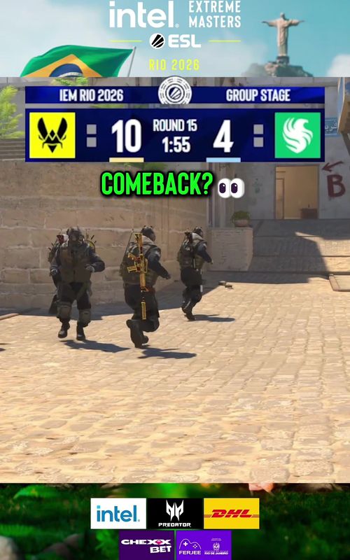 What a comeback from @Falcons Esports 😳 #ESL #gaming #esports #counterstrike2 #iemrio2026 