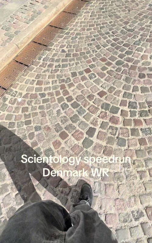 Scientology speedrun Denmark WR 