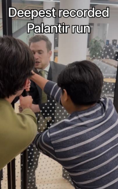 Palantir HQ speedrun #palantir #speedrun #scientology