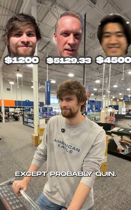 Building the fastest gaming PC from Best Buy to see what they got 😌  #gamingpc #GamingSetup #Tech #gamingroom 
