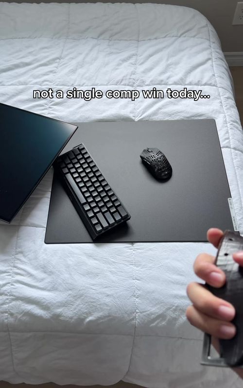 i think it got what it deserved 😃 #wallhackhq #gaming #meme #mousepad #Tech 