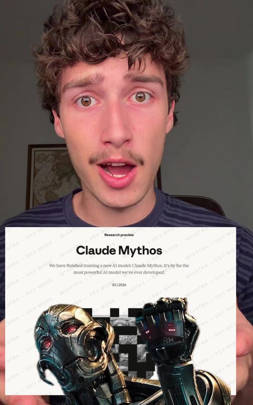 Claude Mythos has been leaked to the public. #ai #claude #mythos #technology #kalshipartner @Kalshi 
