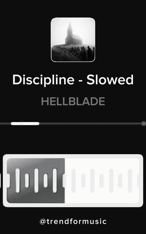 Discipline - Slowed #fyp #mytypemusic #hardtekk #song #vibes 