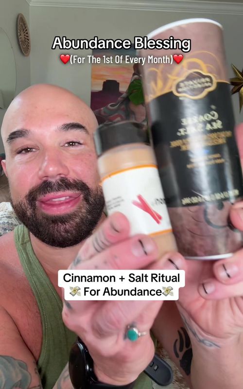Cinnamon + Salt Ritual For The First Of Every Month. Tomorrow is 5/1/26 ❤️✨ Make Sure To Do This, To Welcome In All The ABUNDANCE waiting for you! #cinnamonsaltritual #abundancemindset  #manifestingmethods #manifest #healingtouch47 