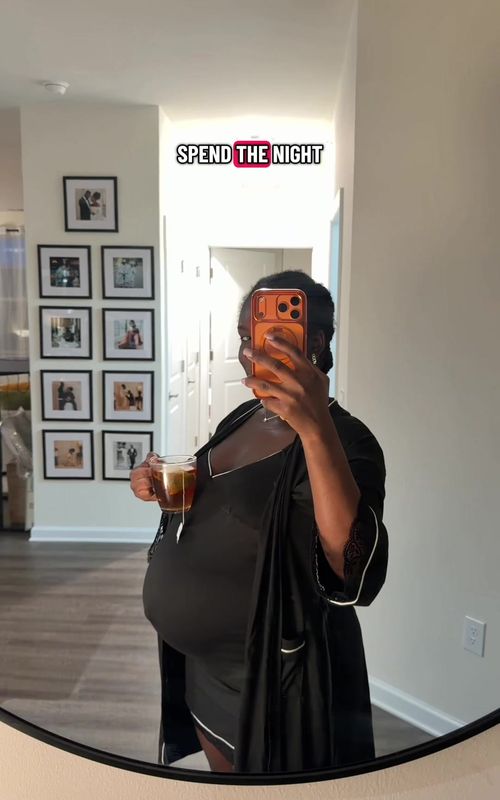 Pregnancy tired has humbled me 😂  Products  Face wash @CeraVe  Bar soap, Hair Growth Oil, Coil Mill @enrichure (my haircare brand) African net sponge (on my Amazon storefront) Body wash @Naturium  Feminine Wash @Rael  Milky toner @anua_global  Serum + eyecream @SKIN1004 US  Serum 2 @mixsoon  Face cream @etudeofficial  Lip gloss @TOPICALS  Body lotion @Eucerin US  Raw Shea butter (DIY tutorial posted a while back)  Witch hazel @Thayers  Perfume Pacific Park by Simone Adreoli  #nighttimeroutine #spendthedaywithme #adayinmylife #minivlog #selfcarenight 