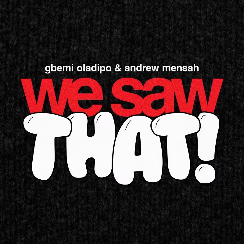 We Saw That