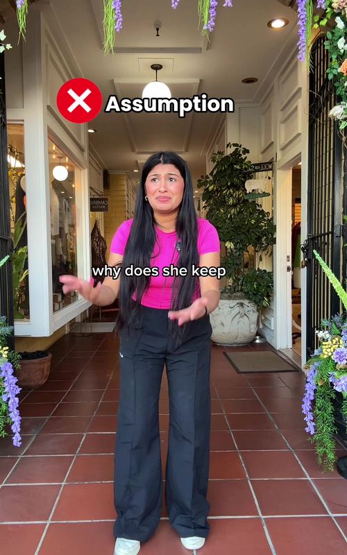 why you always assume the worst. #relationshiptips #selfworthjourney #selfconfidencetips #mindsetreset #SelfImprovement  if you overthink social situations, think people are judging you, or create negative stories in your head, this is assumption vs reality. learning to stop overthinking can change everything.