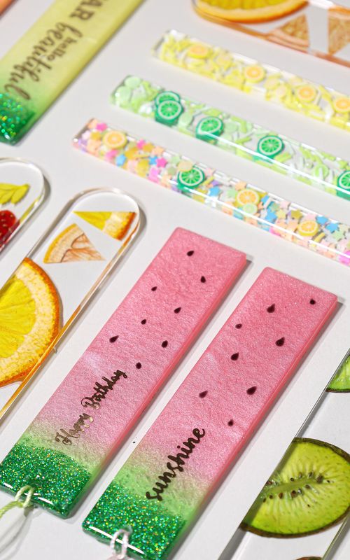🍉 DIY Fruit Resin Bookmarks with HeyClear Epoxy ✨ How to make these adorable fruit-themed resin bookmarks with HeyClear epoxy resin! From watermelon to citrus slices, these are the perfect cute gift for book lovers 📚 Comment "Learn resin with HeyClear" to get the full tutorial link!👉 Shop the HeyClear epoxy resin kit via the Linktree in my bio! #ResinDIY #ResinBookmark #HeyClearResin #FruitResinArt #DIYGifts #ShortsCraft