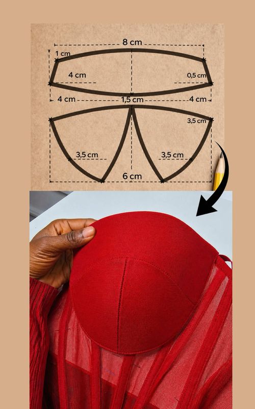 A quick tutorial video✂️ Watch detailed step by step tutorial on YouTube @stitchesbytale  Link in bio #fashion #sewing #corset #DIY #tutorial 