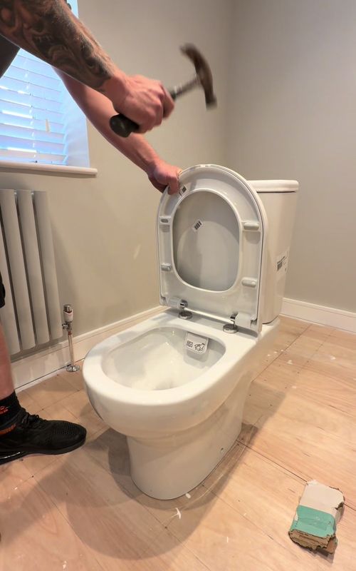 Toilet…  #plumber #plumbing #DIY #toilet 