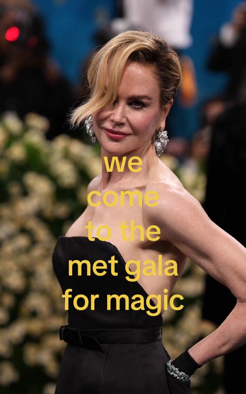 That indescribable feeling we get when the #MetGala red carpet begins. Don’t miss a moment from fashion’s biggest night—tap the link to find out how to watch, and make sure you’re the first to spot our 2026 co-chair #NicoleKidman on Monday. 