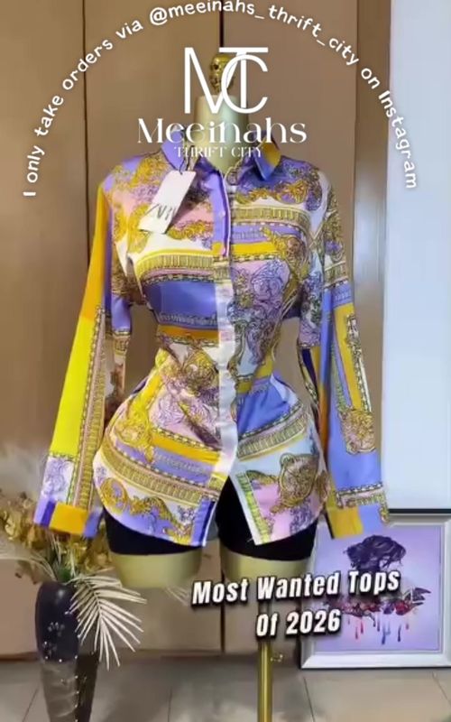 Our Beautiful Customer @wardroberefreshng Sent Us This Beautiful Review On Our Ladies Chiffon Top Bale🥹💜✨❤️ - God I’m short of words🙀