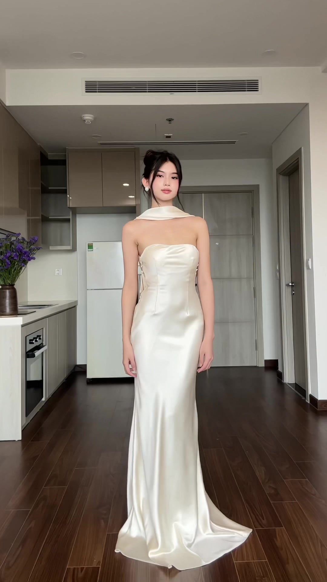 My fav elegant dress 🤍  IB: Carla #fypシ #review #xuhuong #dress #elegant #elegantdress 