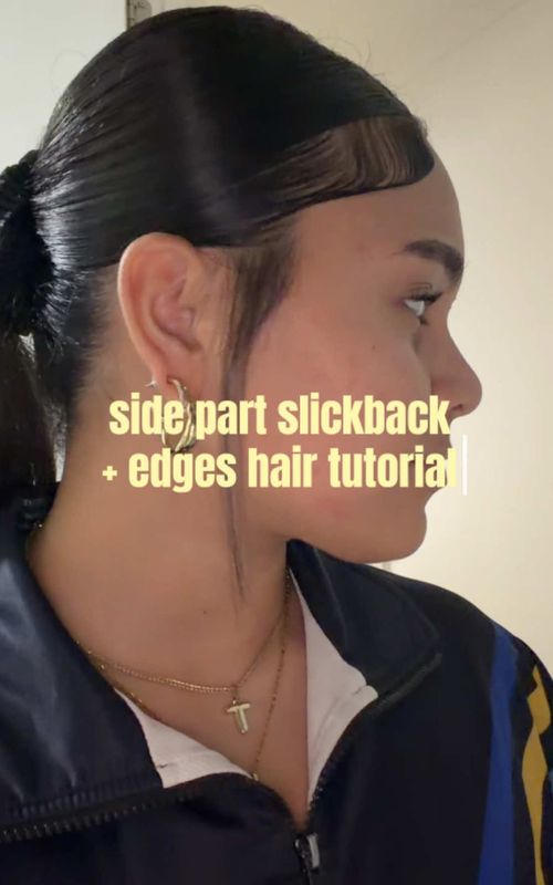 very requested hair tutorial!!💛 plus edges tutorial #fyp #hairtutorial #hairstyle #foryou 