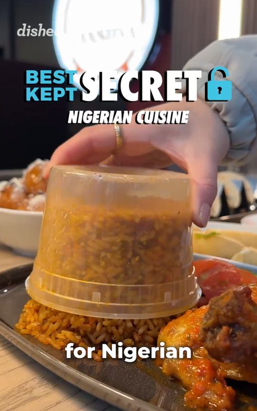 One of the city's most unique cuisines is right here in Chinatown 👀 📍 185 Keefer St., Vancouver 🎙️ @rjgrubb_ Have you visited here before? ⬇️ #dishedvan #vancouverfoodie #nigerianfood