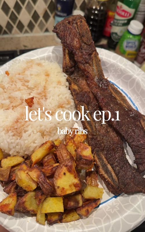 I ended up using the airfryer cause the oven was taking too long LOL