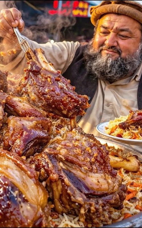 World’s Most Famous Street Food? Afghan Kabuli Pulao 🇦🇫 | Ultimate Street Food Experience #street #food #cooking #experience #Foodie #streetphotography