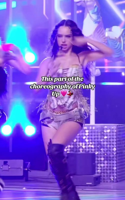 This part of the choreography of Pinky Up 🩷💃🏻#katseye_megan #katseye_daniela #katseye_yoonchae #katseye_sophia #katseye_lara 