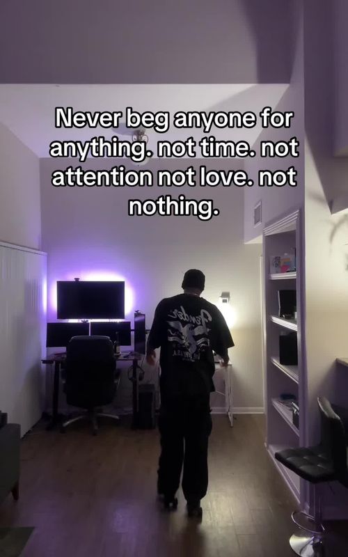 Never beg anyone for anything. not time. not attention not love. not nothing. #repost #fyp #quotesoftheday #2026 #real 