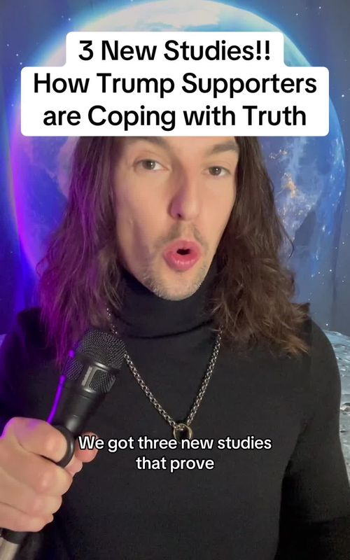 3 new studies on how MAGA Trump supporters are coping with truth and cognitive dissonance #fyp #politicalpsychology #psychology #politics #maga 