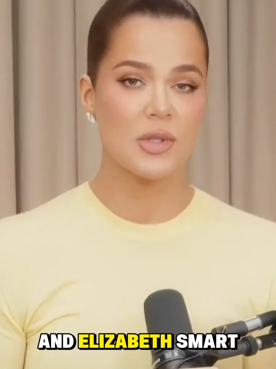 I watch the Elizabeth Smart Documentary and can't stop thinking about that #KhloeKardashian #TheKardashians #Documentary #QNA #Tiktok 