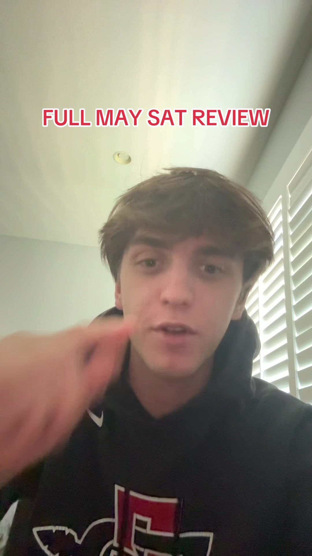Please get to bed on time. This video is going to help you guys prepare for the exam. Lock in. Comment below what you think you will get!! #sat #satprep #satmath #satmathprep #sattips 