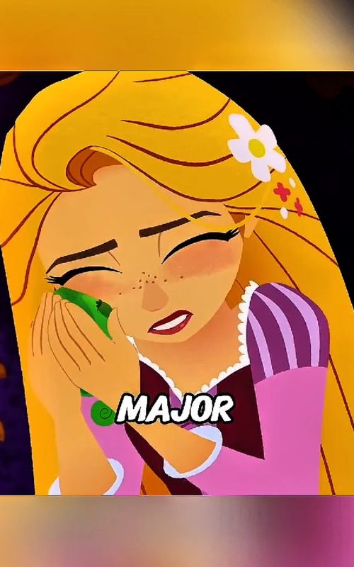 Why Cutting Rapunzel's Hair Didn't End Her Magic. #animeedit #disney #DidYouKnow #animetiktok #rapunzel 