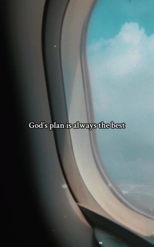 God’s plan is always the best” — not because it is the easiest, but because it sees what we cannot. There are moments when life feels unfair, when prayers seem unanswered, and when the path ahead is filled with uncertainty. In those moments, it’s hard to believe that anything good is unfolding. We question, we doubt, and sometimes, we break. But maybe God’s plan isn’t about comfort — maybe it’s about purpose. Sometimes what feels like a delay is actually protection. Sometimes what feels like loss is making space for something greater. Sometimes what feels like an ending is only a redirection. We only see a small piece of our story, while God sees the whole picture — every tear, every silent battle, every strength we didn’t know we had. Trusting God’s plan doesn’t mean you won’t cry. It doesn’t mean you won’t feel tired or lost. It simply means that even in your weakest moment, you choose to believe that there is meaning behind the pain. Because one day, you will look back and understand why things didn’t go your way… And you will realize that what you once questioned was actually what saved you. God’s plan is always the best — not because it always feels good, but because it always leads you where you are meant to be. #deepthought  #quietstrength  #fyp 