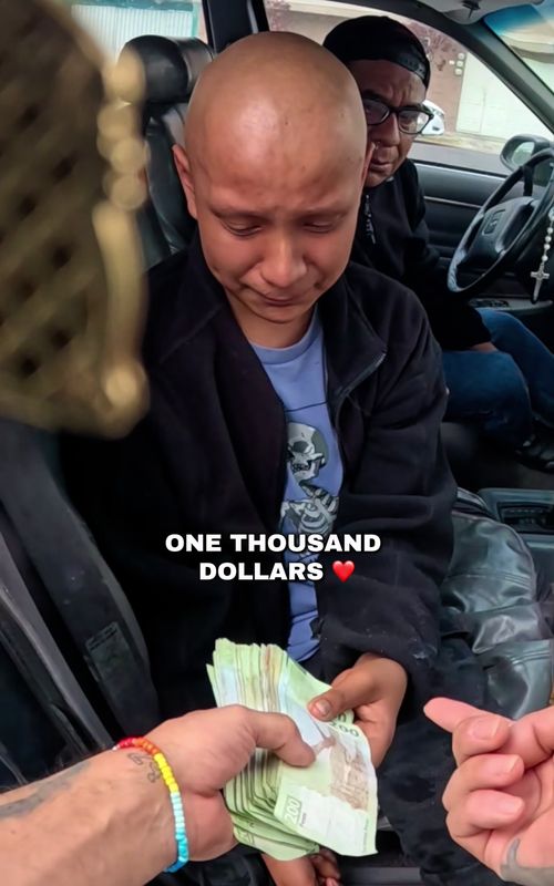 12 year old boy with cancer is homeless & sleeping in a car for over 7 years 🥹💔 #family #kindness #Love 