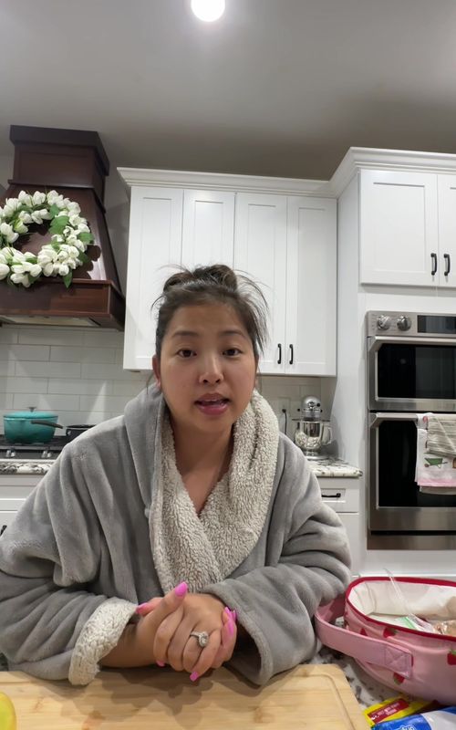 Also, my breath is kicking in the mornings soooo… 😁 #MomsofTikTok #shengnaniganmom #packlunchformykids #whatmykidseat #fypシ @Walmart