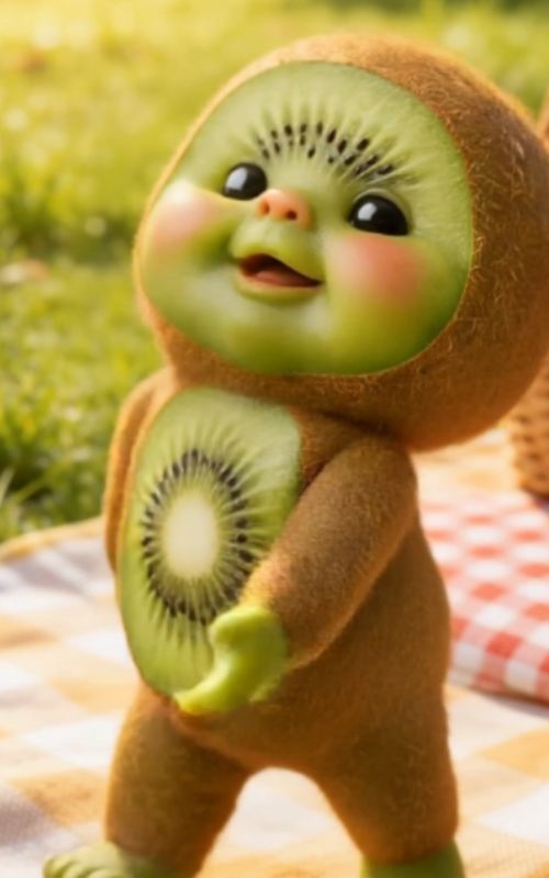 Cute Kiwi Baby Dance 🥝 #aibaby #aidance #babydance #babytiktok #dancebaby #cutebaby #dancingbaby