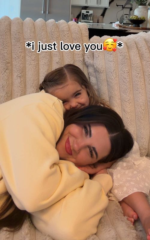 She’s definitely a mama’s girl😅🤍 #cute#funny#family#baby#toddler 