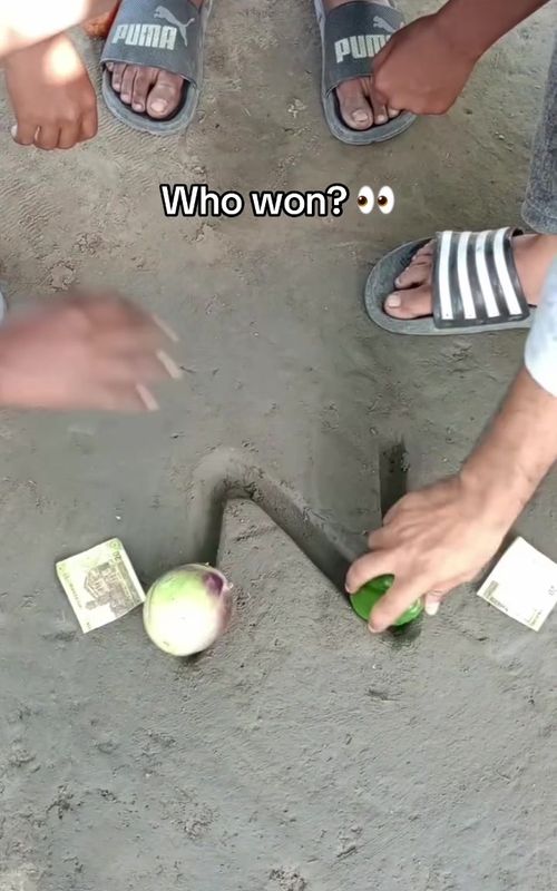 Intense game 🫣 #game #competition #winner (via unknown) 