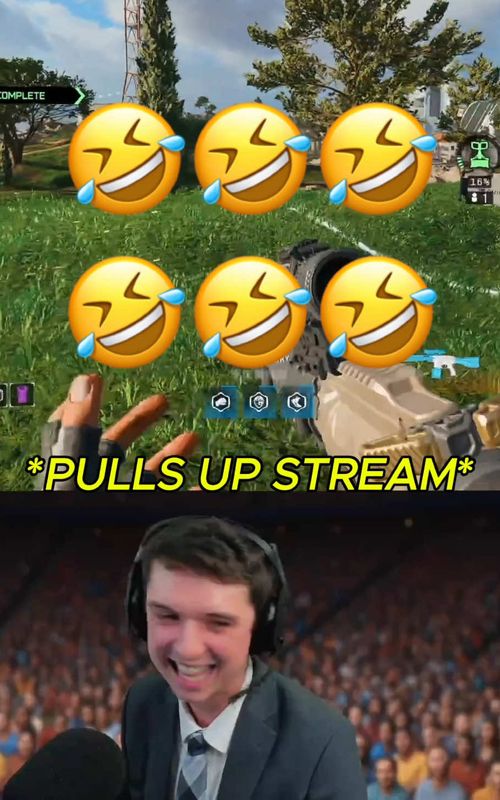 The broadcast had my teammates LOSING IT 🎙️😂 #warzone #cod #callofduty #gaming #fyp 