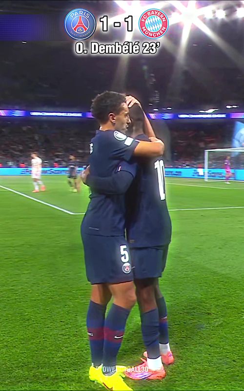 PSG vs Bayern Munich #football #soccer #highlights #ChampionsLeague #2025